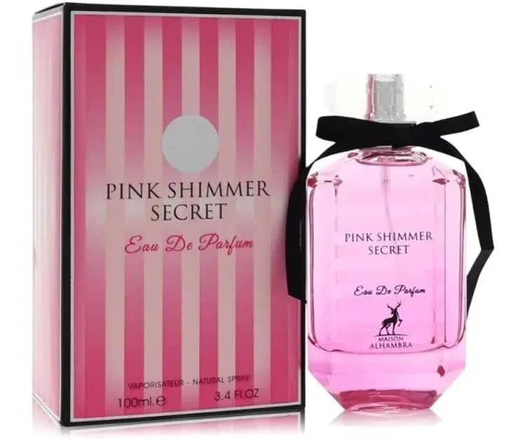 Maison Alhambra Pink Shimmer Secret wod perfumowana 100 ml. + 2 próbki