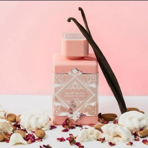 Lattafa Bade’e Al Oud Noble Blush woda perfumowana 100ml + 2 próbki