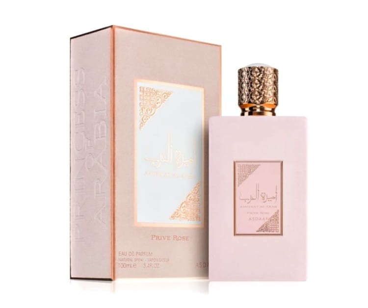 Asdaaf Ameerat Al Arab Prive Rose woda perfumowana 100ml + 2 próbki