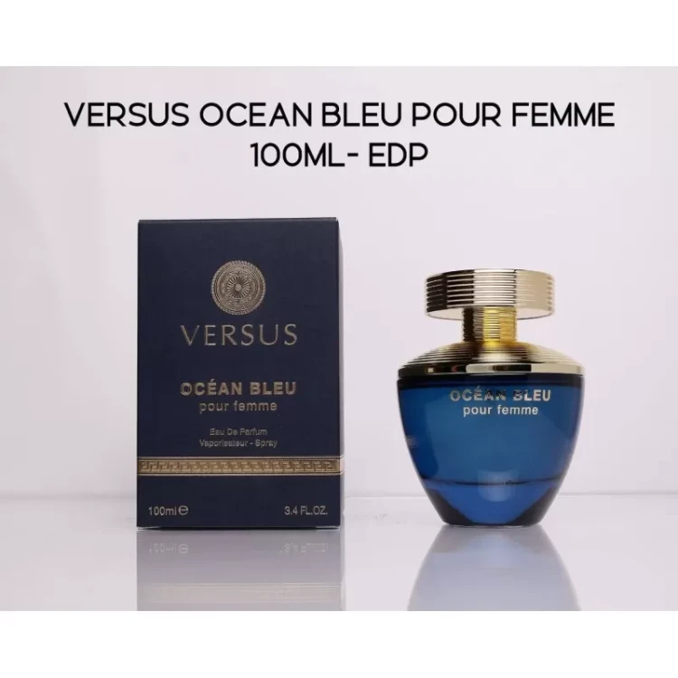 Fragrance World Versus Ocean Bleu Pour Femme woda perfumowana100 ml. + 2 próbki