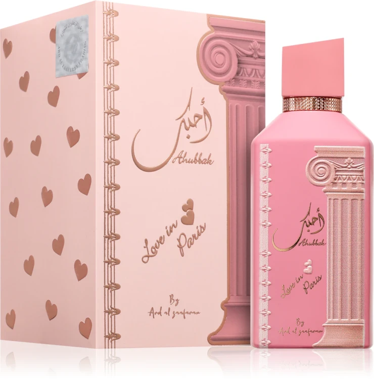 Ard Al Zaafaran Ahubbak Love in Paris woda perfumowana 100ml + 2 próbki
