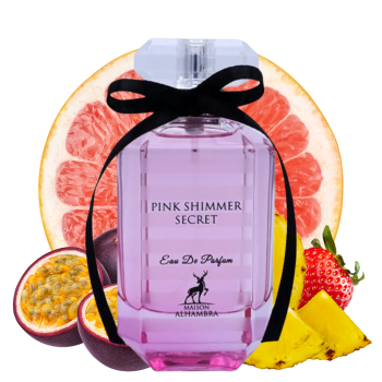 Maison Alhambra Pink Shimmer Secret wod perfumowana 100 ml. + 2 próbki