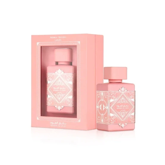 Lattafa Bade’e Al Oud Noble Blush woda perfumowana 100ml + 2 próbki