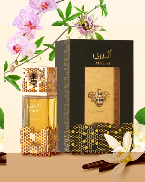 Lattafa Atheeri woda perfumowana 100 ml + 2 próbki