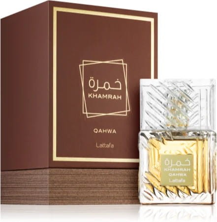 Lattafa Khamrah Qahwa woda perfumowana 100 ml + 2 próbki