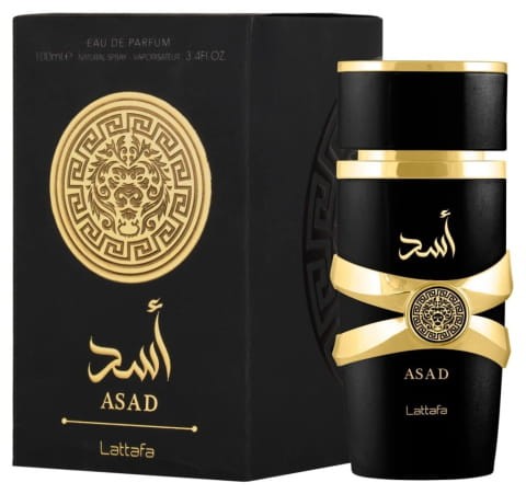 Lattafa Asad woda perfumowana 100 ml + 2 próbki