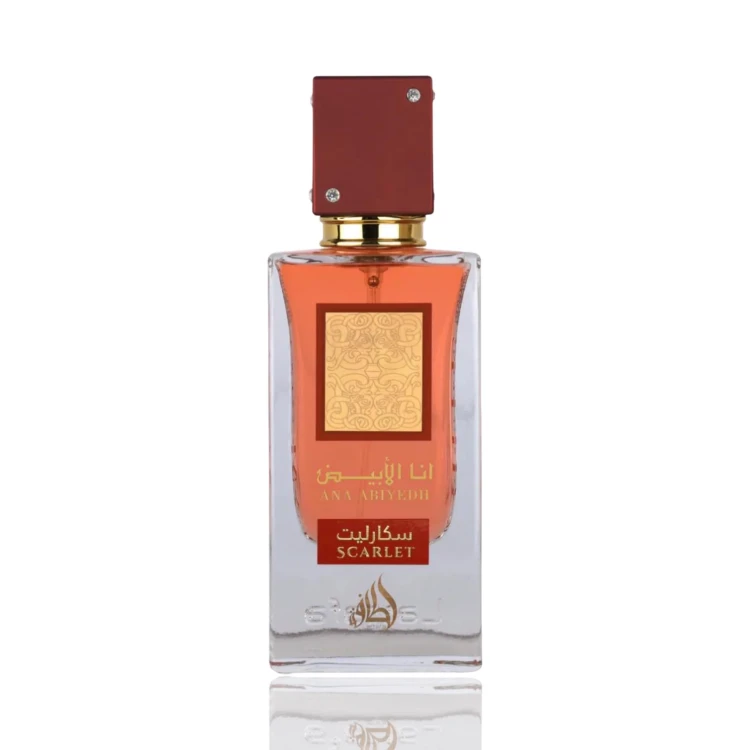 Lattafa Ana Abiyedh Scarlet woda perfumowana 60ml + 2 próbki