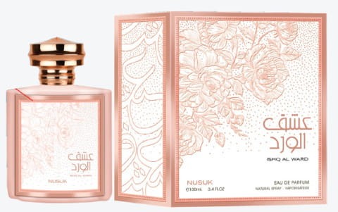 Nusuk Ishq Al Ward woda perfumowana 100 ml + 2 próbki