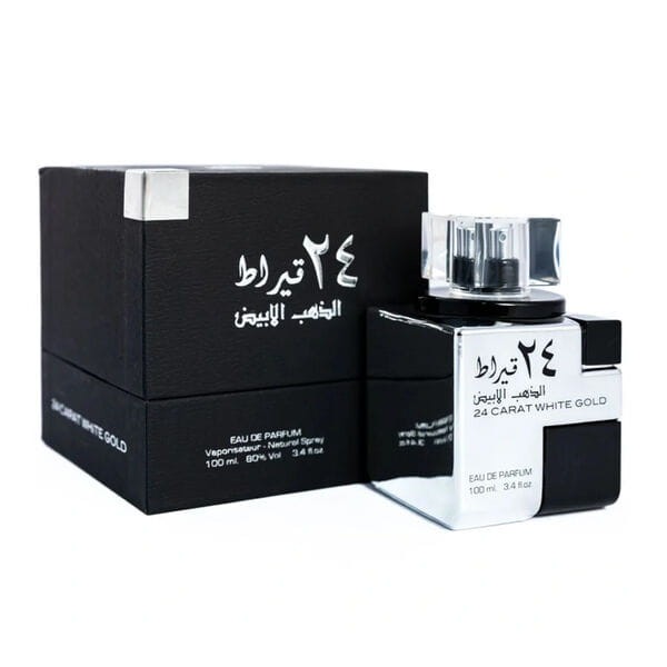 Lattafa 24 Carat White Gold woda perfumowana 100ml. + 2 próbki
