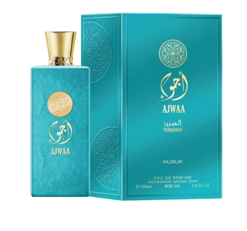 Nusuk Ajwaa Turquoise woda perfumowana 100 ml + 2 próbki