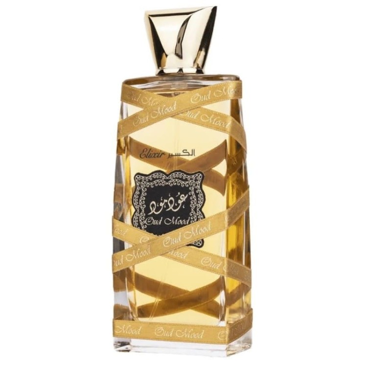 Lattafa Oud Mood Elixir woda perfumowana 100ml + 2 próbki