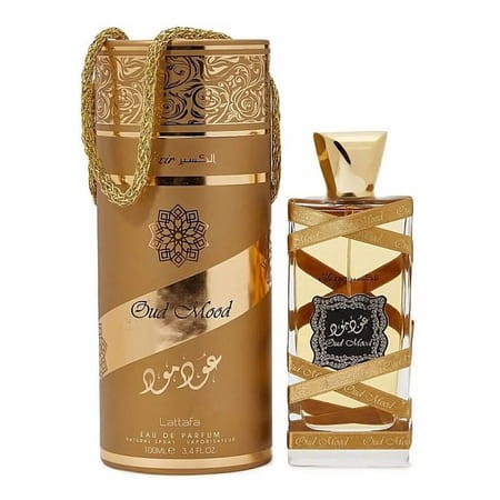 Lattafa Oud Mood Elixir woda perfumowana 100ml + 2 próbki