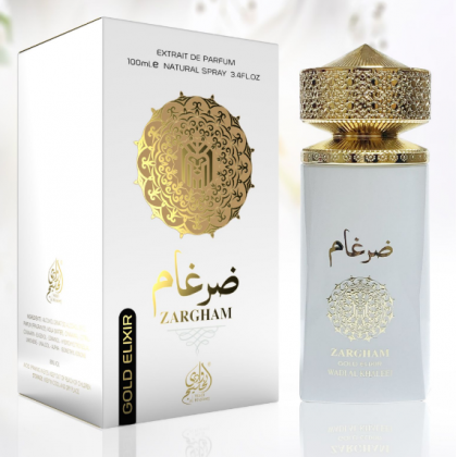 Wadi Al Khaleej Zargham Gold Elixir woda perfumowana 100ml + 2 próbki