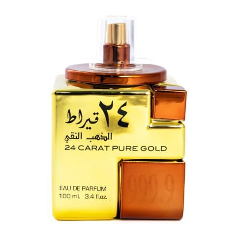 Lattafa 24 Carat Pure Gold woda perfumowana 100 ml + 2 próbki