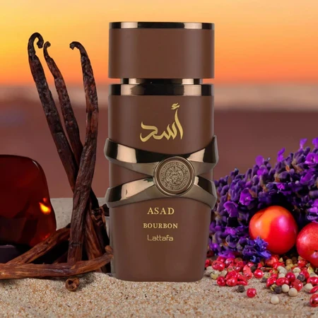 Lattafa Asad Bourbon woda perfumowana 100 ml. + 2 próbki