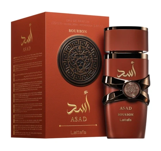 Lattafa Asad Bourbon woda perfumowana 100 ml. + 2 próbki