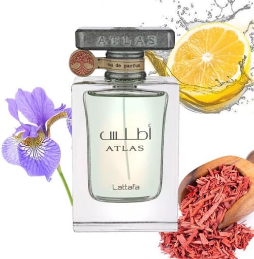 Lattafa Atlas woda perfumowana 55ml + 2 próbki