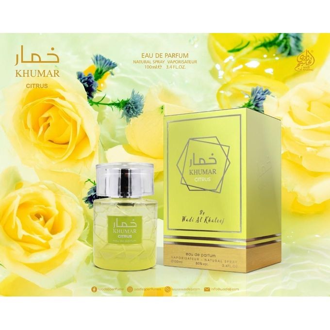 Wadi Al Khaleej Khumar Citrus woda perfumowana 100ml. + 2 próbki